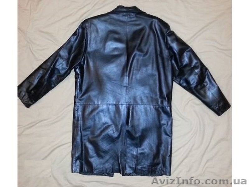 Кожаная куртка мужской френч - <ro>Изображение</ro><ru>Изображение</ru> #2, <ru>Объявление</ru> #1496757