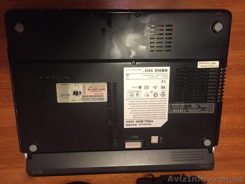 Ухоженный, красивый ноутбук MSI S262 (есть коробка и документы). - <ro>Изображение</ro><ru>Изображение</ru> #3, <ru>Объявление</ru> #1494162