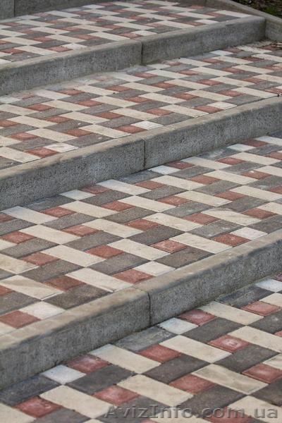 Вибропрессованная тротуарная плитка ЮНИГРАН - <ro>Изображение</ro><ru>Изображение</ru> #5, <ru>Объявление</ru> #1508224