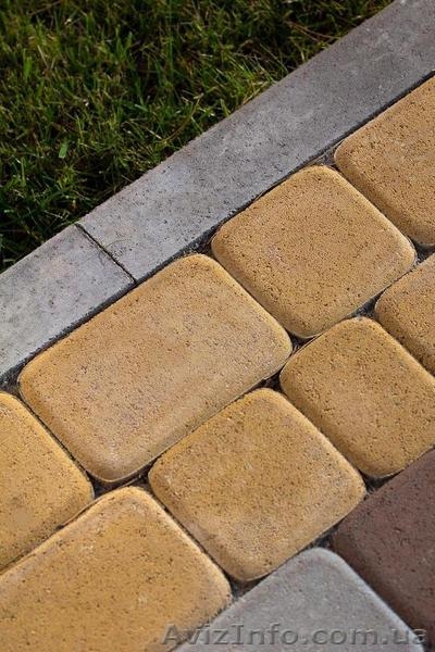 Вибропрессованная тротуарная плитка ЮНИГРАН - <ro>Изображение</ro><ru>Изображение</ru> #8, <ru>Объявление</ru> #1508224