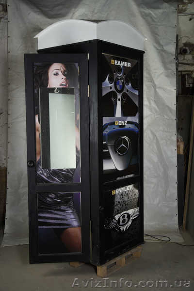 Телефонная будка  б у в хорошем состоянии - <ro>Изображение</ro><ru>Изображение</ru> #2, <ru>Объявление</ru> #1509063