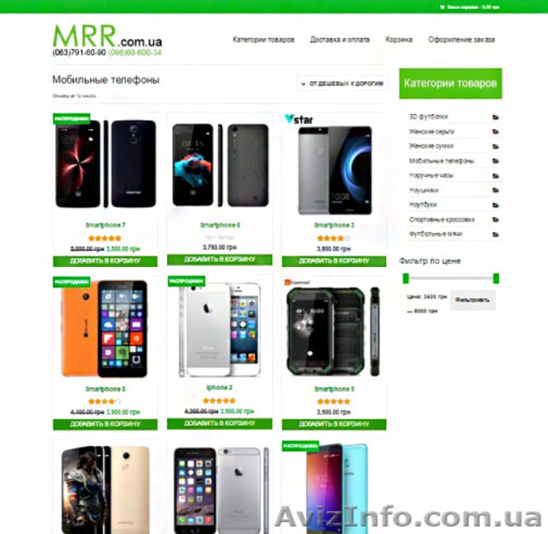 Продажа интернет-магазина и создание нового в Украине (недорого). - <ro>Изображение</ro><ru>Изображение</ru> #2, <ru>Объявление</ru> #1511840