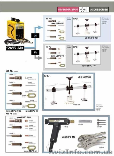 SW 15 Alu. Cпоттер для рихтовки алюминиевых частей кузова. Аппарат для приварки  - <ro>Изображение</ro><ru>Изображение</ru> #4, <ru>Объявление</ru> #1503752