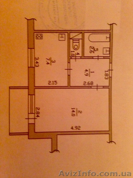 Продаю квартиру 31м2 - <ro>Изображение</ro><ru>Изображение</ru> #3, <ru>Объявление</ru> #1523261