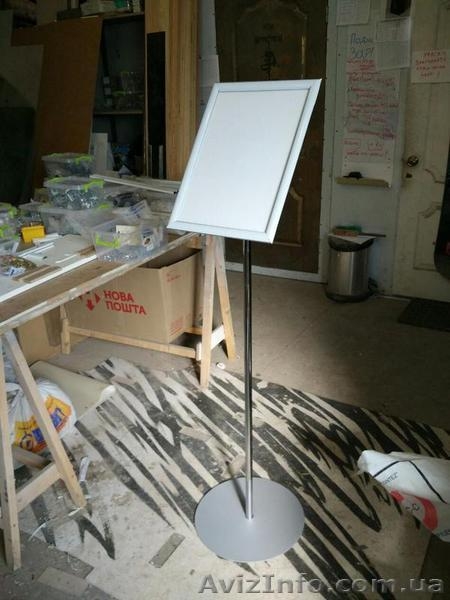 Информационная стойка указатель с рамкой клик-система А4-А3 - <ro>Изображение</ro><ru>Изображение</ru> #6, <ru>Объявление</ru> #1525163