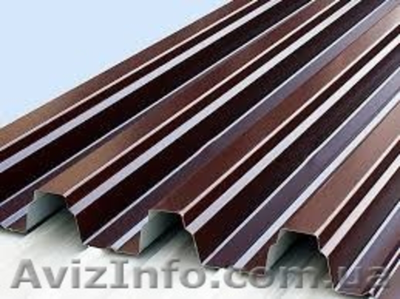 Профнастил строительный. Оцинкованный и окрашенный профильный лист. Есть скидки - <ro>Изображение</ro><ru>Изображение</ru> #1, <ru>Объявление</ru> #1525760