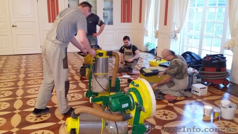 Беспылевая циклевка шлифовка паркета ремонт за 1 день Киев - <ro>Изображение</ro><ru>Изображение</ru> #2, <ru>Объявление</ru> #1524674