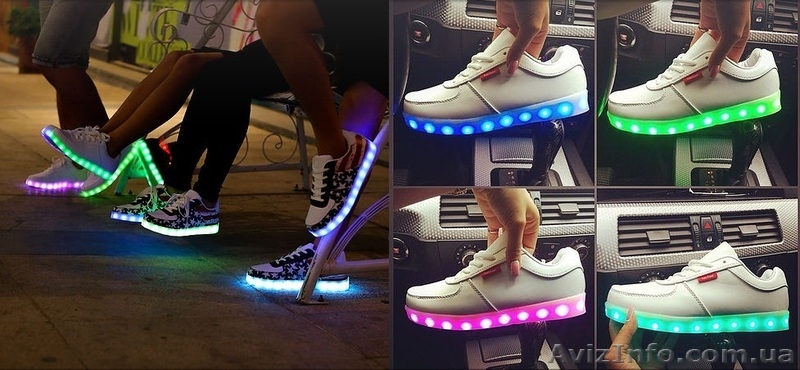 Продажа кроссовок со светящейся подошвой от прямого поставщика. - <ro>Изображение</ro><ru>Изображение</ru> #3, <ru>Объявление</ru> #1530331