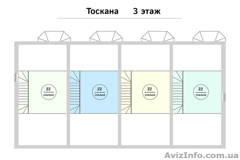 Таунхауc «Тоскана» (под отделку) с.Новые Петровцы - <ro>Изображение</ro><ru>Изображение</ru> #8, <ru>Объявление</ru> #1541789