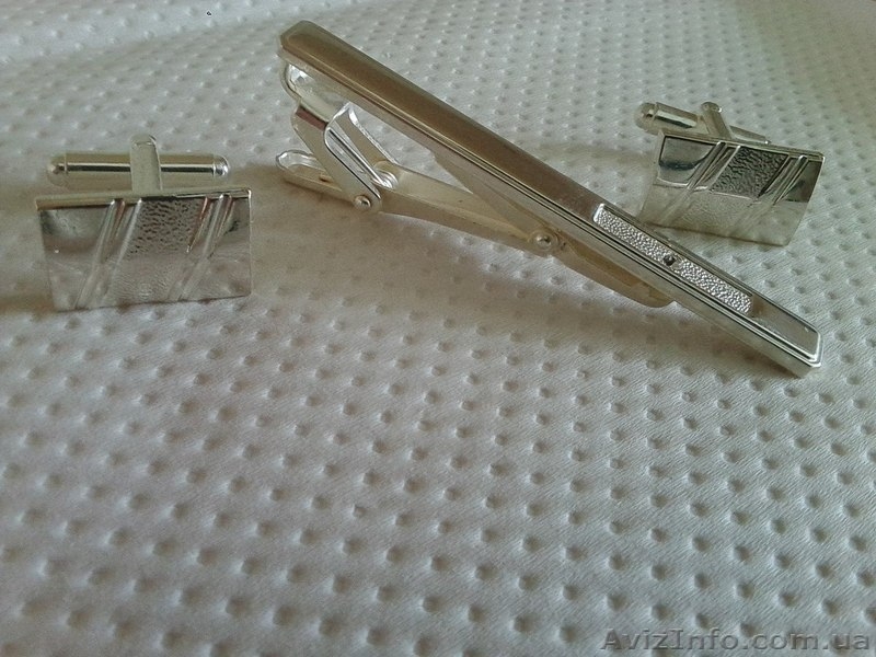 Запонки и зажим до галстука для мужчин - <ro>Изображение</ro><ru>Изображение</ru> #3, <ru>Объявление</ru> #1539822