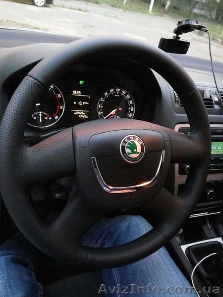 Перешив руля кожей.  - <ro>Изображение</ro><ru>Изображение</ru> #3, <ru>Объявление</ru> #1545429