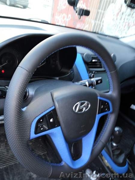 Перешив руля кожей.  - <ro>Изображение</ro><ru>Изображение</ru> #5, <ru>Объявление</ru> #1545429