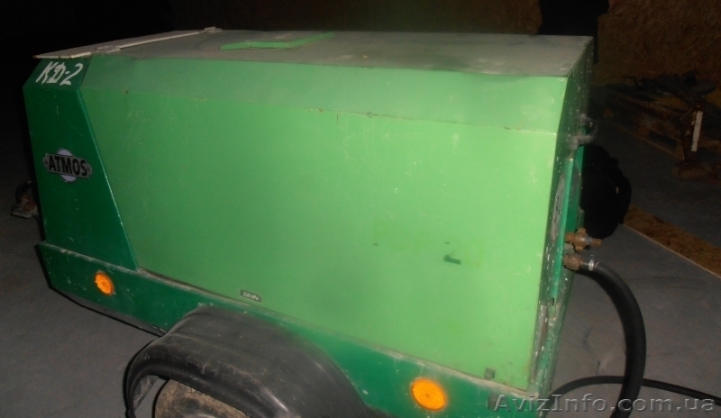 Продаем компрессор винтовой дизельный передвижной ATMOS PDP 20, 2007 г.в. - <ro>Изображение</ro><ru>Изображение</ru> #4, <ru>Объявление</ru> #1546887