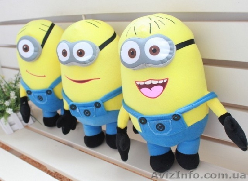 Миньон плюшевая игрушка 18 см, 25 см, 50 см из мультфильма Гадкий Я 3 - <ro>Изображение</ro><ru>Изображение</ru> #6, <ru>Объявление</ru> #1551464
