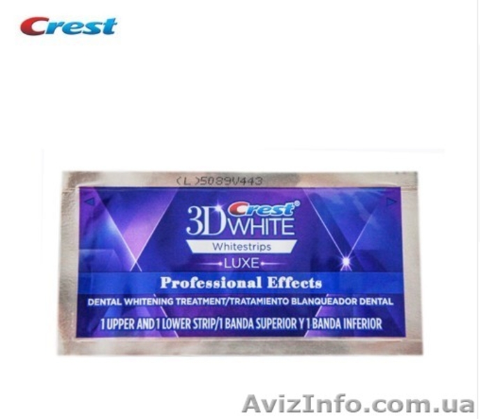 Отбеливающие полоски CREST 3D White Proffesional Effects, 100% Оригинал из США - <ro>Изображение</ro><ru>Изображение</ru> #3, <ru>Объявление</ru> #1548209