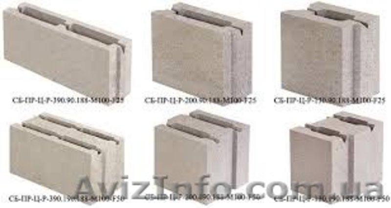 Продам бетонные блоки, кирпич. Цены от 4 грн!  - <ro>Изображение</ro><ru>Изображение</ru> #1, <ru>Объявление</ru> #1548048