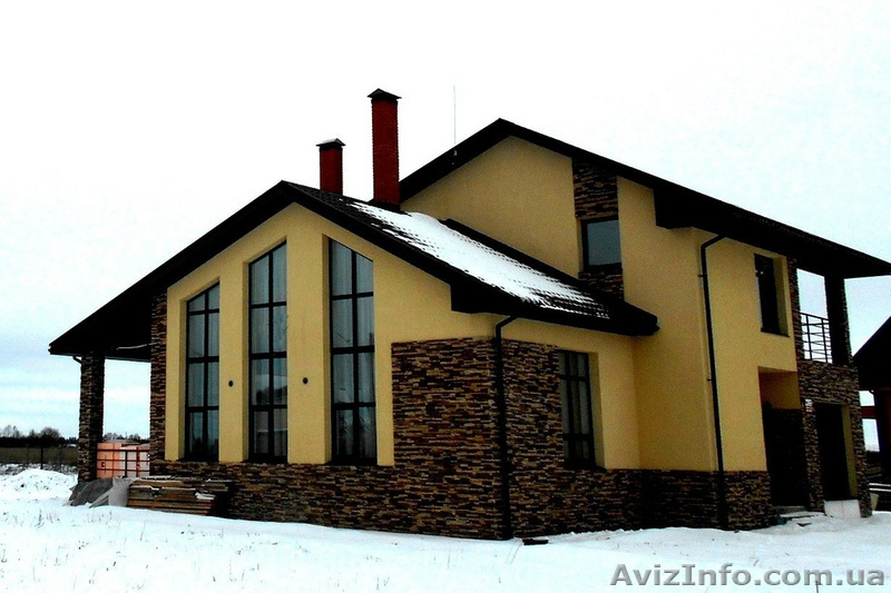 Строительство коттеджей, домов, отелей! Камень, сруб, каркасные. По всей Украине - <ro>Изображение</ro><ru>Изображение</ru> #7, <ru>Объявление</ru> #1560201