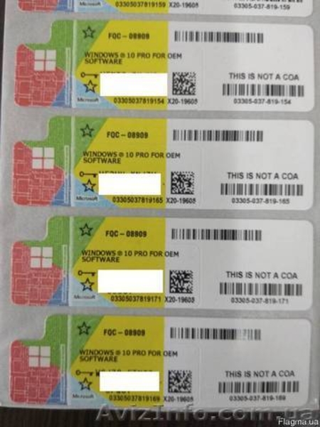 Продаём оригинальные наклейки, боксы Windows 7 PRO, 8.1 PRO, 10 PRO - <ro>Изображение</ro><ru>Изображение</ru> #2, <ru>Объявление</ru> #1557388