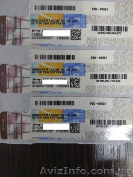 Продаём оригинальные наклейки, боксы Windows 7 PRO, 8.1 PRO, 10 PRO - <ro>Изображение</ro><ru>Изображение</ru> #3, <ru>Объявление</ru> #1557388