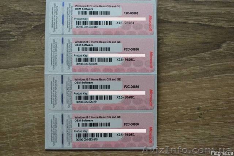 Продаём оригинальные наклейки, боксы Windows 7 PRO, 8.1 PRO, 10 PRO - <ro>Изображение</ro><ru>Изображение</ru> #1, <ru>Объявление</ru> #1557388