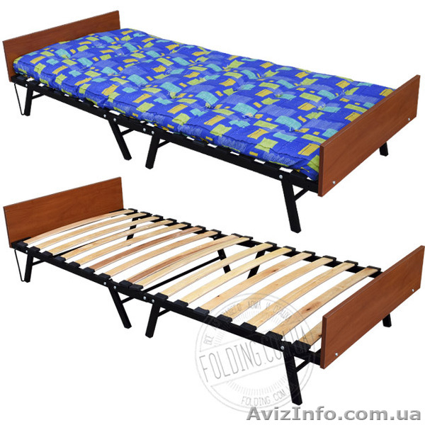 Кровать Раскладушка на Ламелях с Матрасом наличии доставка Сегодня ! - <ro>Изображение</ro><ru>Изображение</ru> #3, <ru>Объявление</ru> #1564977