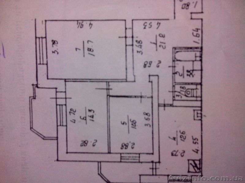 Продается 3 ком кв Ахматова 3 горячее предложение без комиссии - <ro>Изображение</ro><ru>Изображение</ru> #7, <ru>Объявление</ru> #1528030