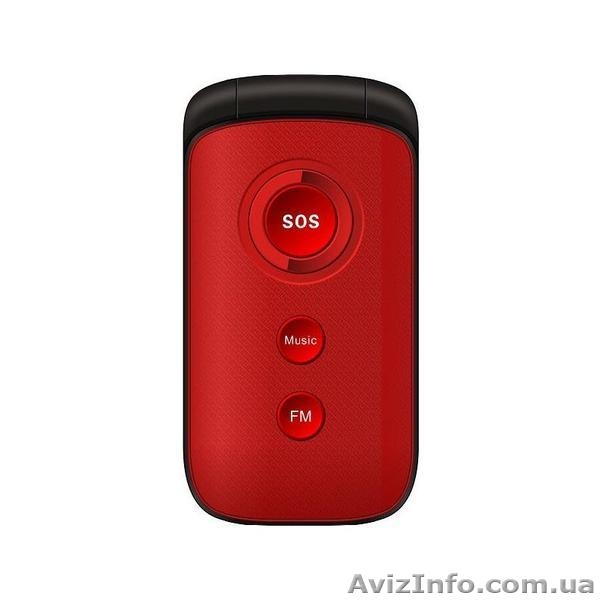 Телефон-раскладушка бабушкофон Bravis CLAMP - <ro>Изображение</ro><ru>Изображение</ru> #2, <ru>Объявление</ru> #1564982