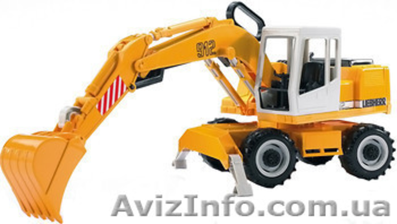 Bruder Экскаватор колёсный Liebherr - <ro>Изображение</ro><ru>Изображение</ru> #3, <ru>Объявление</ru> #1578655