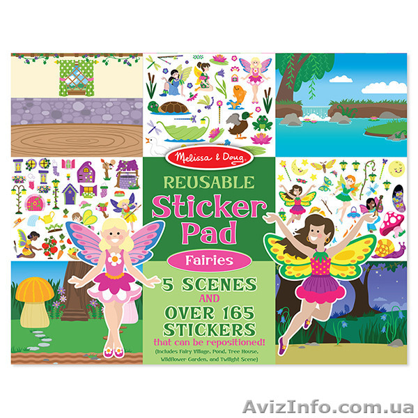 Наборы многоразовых наклеек Melissa&Doug РАСПРОДАЖА  - <ro>Изображение</ro><ru>Изображение</ru> #6, <ru>Объявление</ru> #1578635