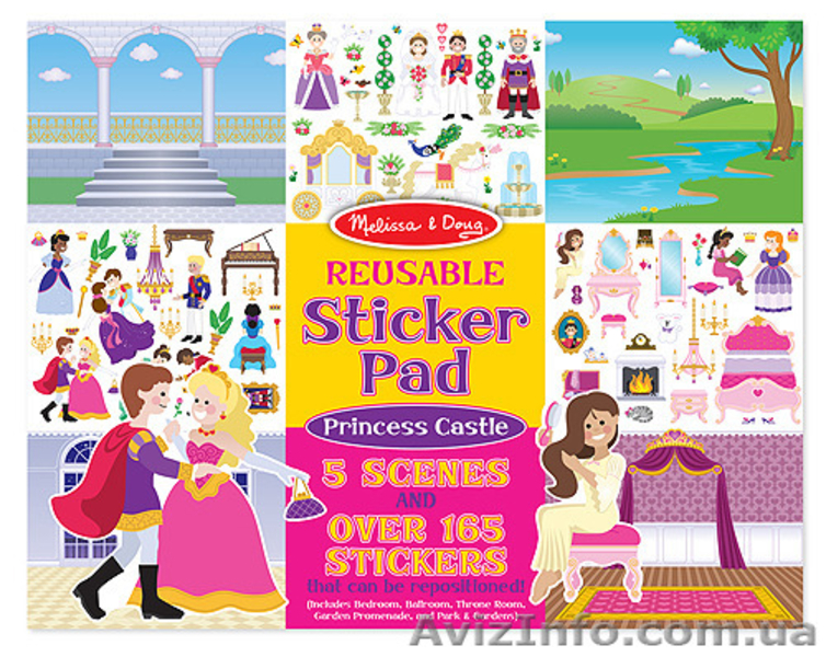 Наборы многоразовых наклеек Melissa&Doug РАСПРОДАЖА  - <ro>Изображение</ro><ru>Изображение</ru> #7, <ru>Объявление</ru> #1578635