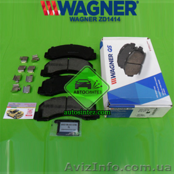 ZD1414 Колодки тормозные передние  - <ro>Изображение</ro><ru>Изображение</ru> #1, <ru>Объявление</ru> #1577489