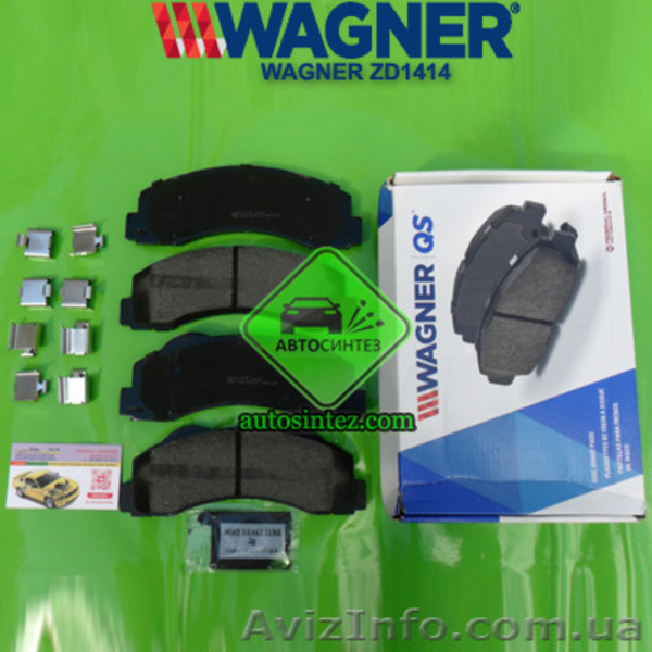 ZD1414 Колодки тормозные передние  - <ro>Изображение</ro><ru>Изображение</ru> #2, <ru>Объявление</ru> #1577489