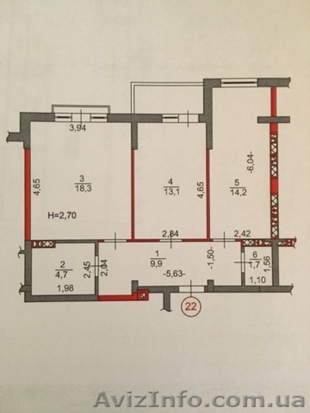 Продам 2к квартиру в ЖК "Кришталеві джерела". - <ro>Изображение</ro><ru>Изображение</ru> #7, <ru>Объявление</ru> #1584859