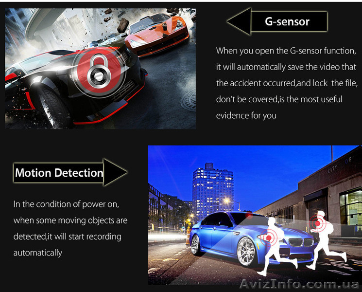 T611 Автомобильный видеорегистратор Экран 3.0 " дюйма Видео Камера FULL HD 1080P - <ro>Изображение</ro><ru>Изображение</ru> #1, <ru>Объявление</ru> #1583272