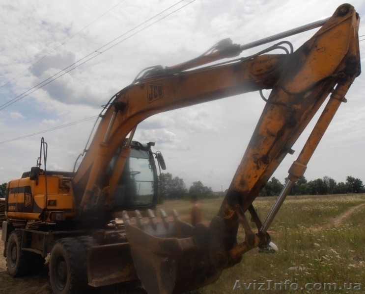 Продаем колесный экскаватор JCB JC 175W, 0,9 м3, 2002 г.в. - <ro>Изображение</ro><ru>Изображение</ru> #3, <ru>Объявление</ru> #1582703
