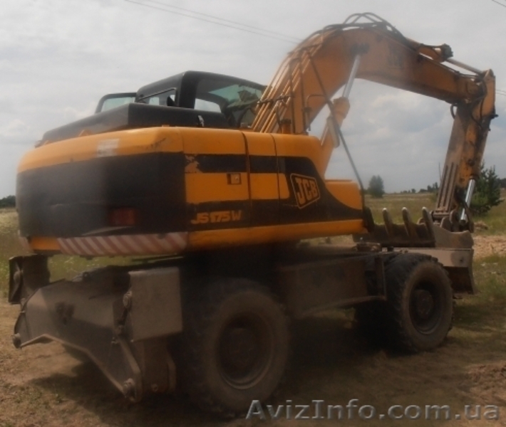 Продаем колесный экскаватор JCB JC 175W, 0,9 м3, 2002 г.в. - <ro>Изображение</ro><ru>Изображение</ru> #6, <ru>Объявление</ru> #1582703
