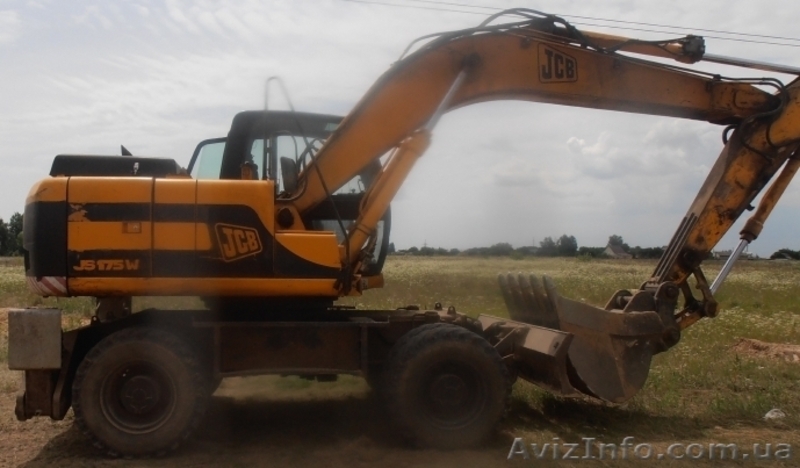 Продаем колесный экскаватор JCB JC 175W, 0,9 м3, 2002 г.в. - <ro>Изображение</ro><ru>Изображение</ru> #4, <ru>Объявление</ru> #1582703