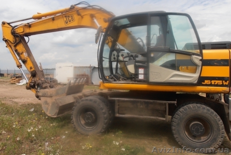 Продаем колесный экскаватор JCB JC 175W, 0,9 м3, 2002 г.в. - <ro>Изображение</ro><ru>Изображение</ru> #5, <ru>Объявление</ru> #1582703