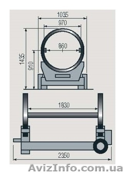 Стапель  кантаватель RAV R12 для  ремонта двигателя г/п 800кг - <ro>Изображение</ro><ru>Изображение</ru> #10, <ru>Объявление</ru> #1581021