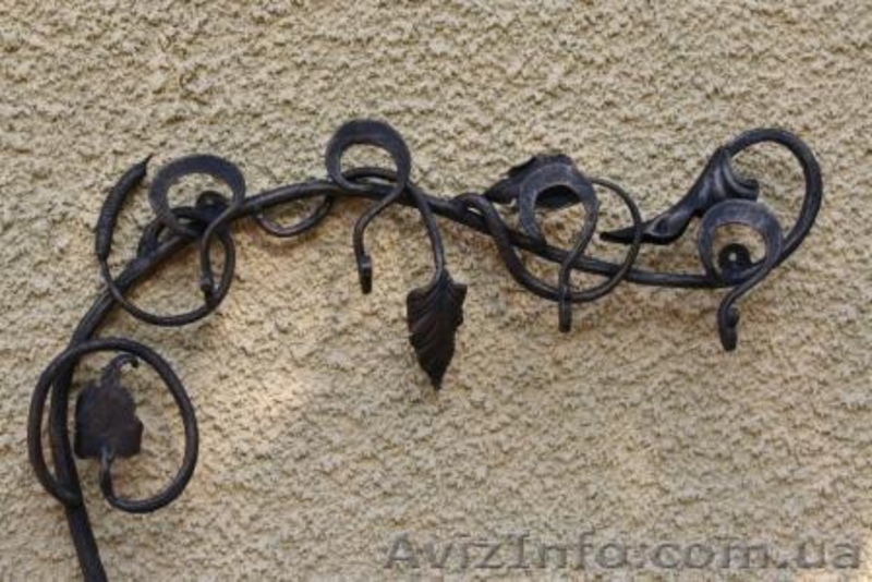Настенная кованая вешалка - <ro>Изображение</ro><ru>Изображение</ru> #3, <ru>Объявление</ru> #1583675