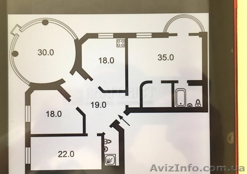 Сдам в аренду 4х комнатную квартиру в Шевченковском районе Киева. - <ro>Изображение</ro><ru>Изображение</ru> #8, <ru>Объявление</ru> #1589583