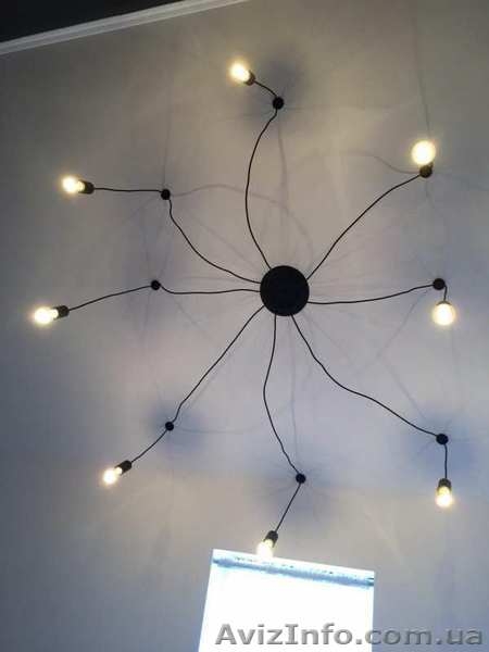 Стильна люстра в стилі ЛОФТ павук - <ro>Изображение</ro><ru>Изображение</ru> #2, <ru>Объявление</ru> #1595013