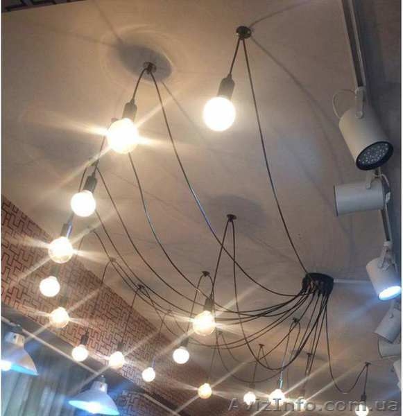 Стильна люстра в стилі ЛОФТ павук - <ro>Изображение</ro><ru>Изображение</ru> #3, <ru>Объявление</ru> #1595013