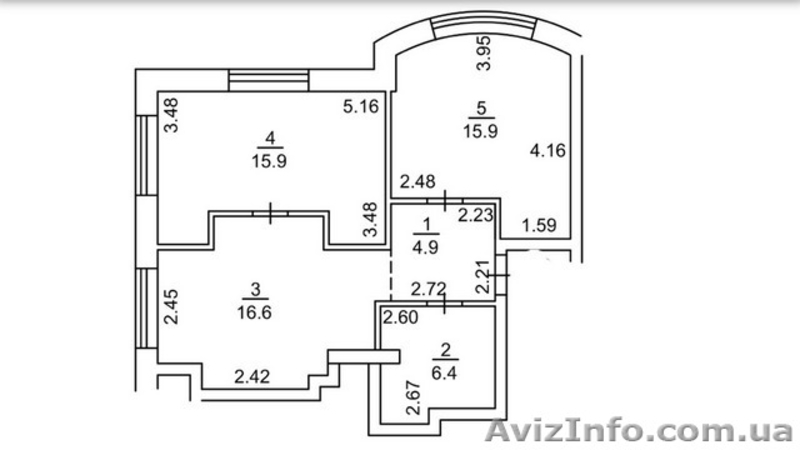 Продам 2к квартиру Оболонь ЖК Министерский Ю. Кондратюка 3 - <ro>Изображение</ro><ru>Изображение</ru> #5, <ru>Объявление</ru> #1593515
