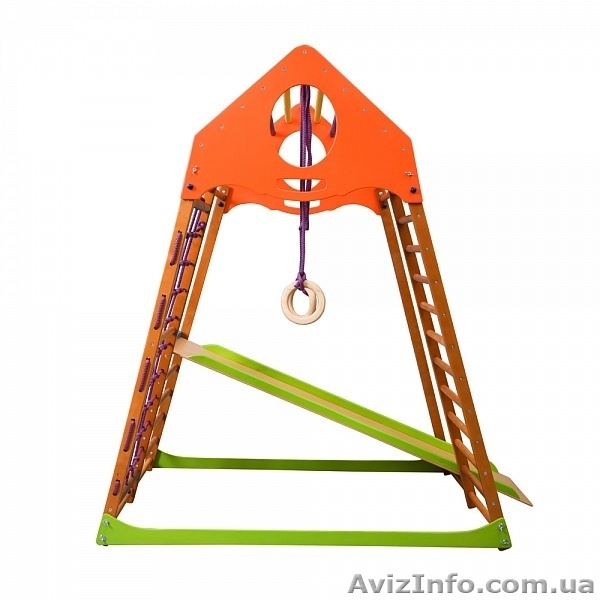 Детский спортивный комплекс для дома КиндВуд - <ro>Изображение</ro><ru>Изображение</ru> #4, <ru>Объявление</ru> #1593678