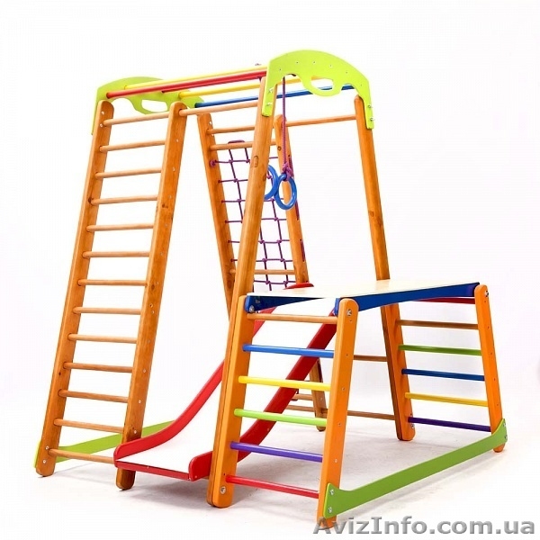 Детский спортивный уголок Кроха - 2 Plus 1-1 - <ro>Изображение</ro><ru>Изображение</ru> #3, <ru>Объявление</ru> #1592849