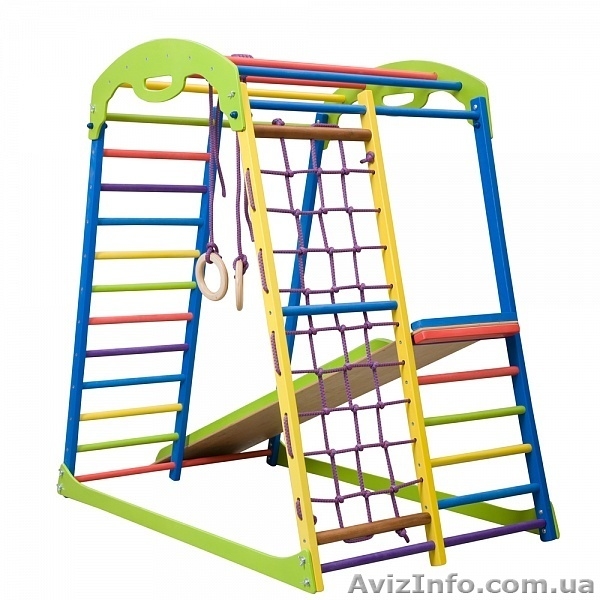 Детский спортивный комплекс для дома SportWood - <ro>Изображение</ro><ru>Изображение</ru> #4, <ru>Объявление</ru> #1593679