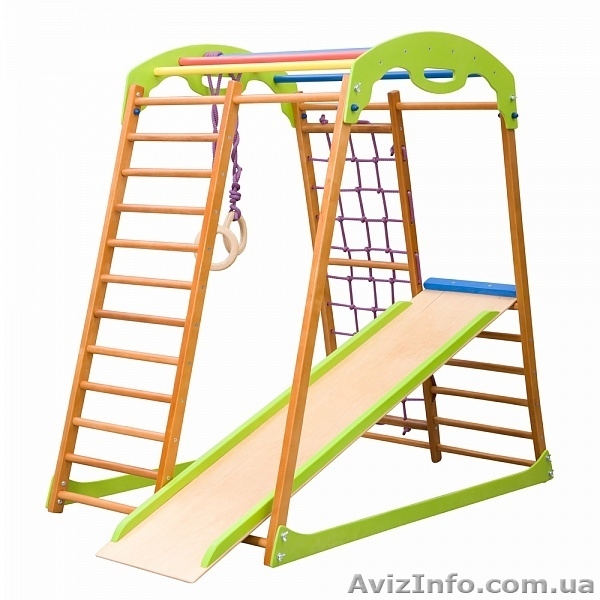 Спортивная стенка для дома BabyWood - <ro>Изображение</ro><ru>Изображение</ru> #3, <ru>Объявление</ru> #1593680