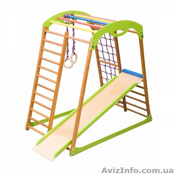 Спортивная стенка для дома BabyWood - <ro>Изображение</ro><ru>Изображение</ru> #4, <ru>Объявление</ru> #1593680