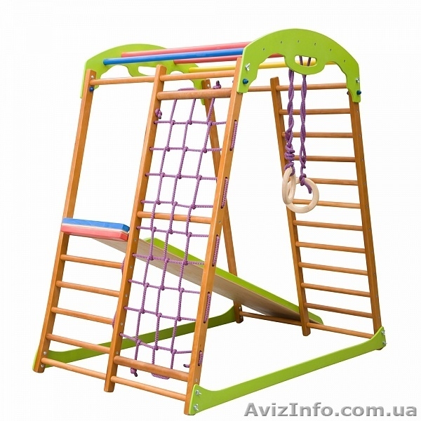 Спортивная стенка для дома BabyWood - <ro>Изображение</ro><ru>Изображение</ru> #5, <ru>Объявление</ru> #1593680